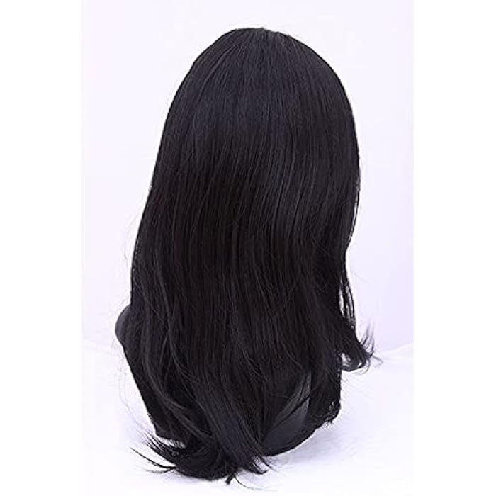DILLARDS Ladystar Joyce 1B Synthetic Off Black Curly Full-Up Wig - Image 4